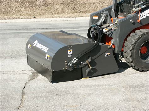 skid steer street sweepers|skid steer sweeper for sale.